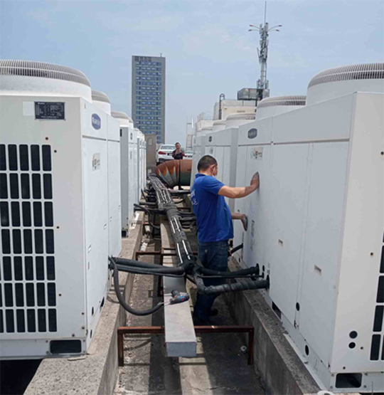 定陶中央空调制热和不制冷系统维修方法